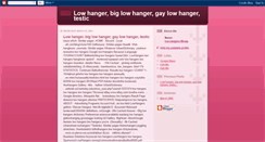 Desktop Screenshot of low-hangers-0prw.blogspot.com