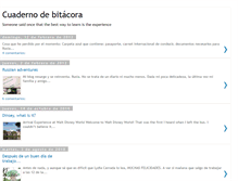 Tablet Screenshot of elcuadernodealvaro.blogspot.com