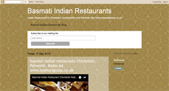 Desktop Screenshot of basmatirestaurant.blogspot.com