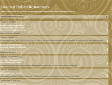 Tablet Screenshot of basmatirestaurant.blogspot.com