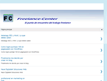 Tablet Screenshot of freelance-center.blogspot.com