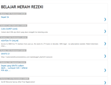 Tablet Screenshot of belajarmeraihrezeki.blogspot.com