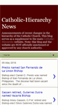 Mobile Screenshot of catholic-hierarchy-news.blogspot.com