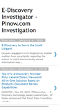 Mobile Screenshot of ediscovery-investigations.blogspot.com