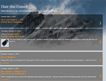 Tablet Screenshot of hairshecomes.blogspot.com