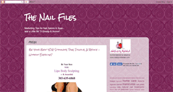 Desktop Screenshot of nailsbyrebekah.blogspot.com