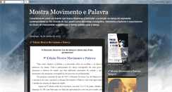 Desktop Screenshot of mostramovimentopalavra.blogspot.com