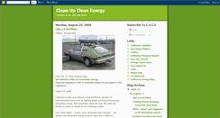 Desktop Screenshot of cleanupcleanenergy.blogspot.com