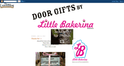 Desktop Screenshot of lbdoorgifts.blogspot.com