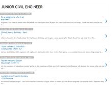 Tablet Screenshot of junior-civil-engineer.blogspot.com