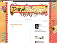 Tablet Screenshot of daivascraps.blogspot.com