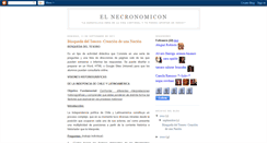 Desktop Screenshot of elnecronomicom.blogspot.com
