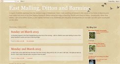 Desktop Screenshot of dittoneastmallingbarming.blogspot.com