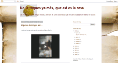Desktop Screenshot of nolatoquesyamasasieslarosa.blogspot.com