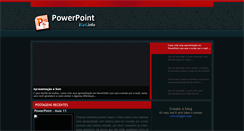 Desktop Screenshot of cursodepowerpoint.blogspot.com