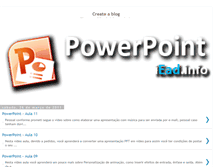 Tablet Screenshot of cursodepowerpoint.blogspot.com