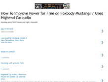 Tablet Screenshot of mustangtweaks.blogspot.com