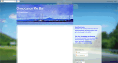 Desktop Screenshot of ormocanonkobai.blogspot.com