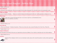 Tablet Screenshot of coneyislandhospital-jiewenzhao.blogspot.com