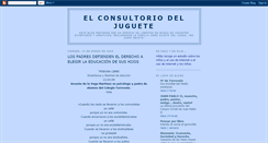 Desktop Screenshot of elconsultoriodeljuguete.blogspot.com