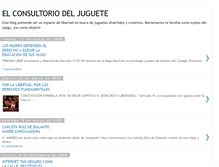 Tablet Screenshot of elconsultoriodeljuguete.blogspot.com