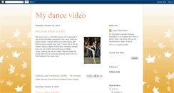 Desktop Screenshot of mydancevideo.blogspot.com