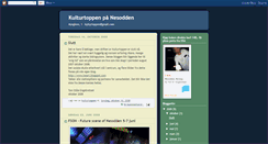 Desktop Screenshot of kulturtoppen.blogspot.com