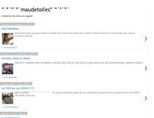 Tablet Screenshot of maudetoiles.blogspot.com