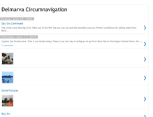 Tablet Screenshot of delmarvacircumnavigation.blogspot.com