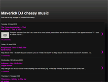 Tablet Screenshot of cheesymusic.blogspot.com