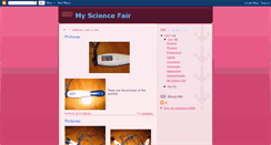 Desktop Screenshot of bbisciencefair2007.blogspot.com