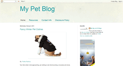 Desktop Screenshot of myfavouritepetblog.blogspot.com