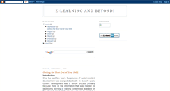 Desktop Screenshot of beyondelearning.blogspot.com