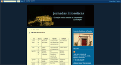 Desktop Screenshot of jornadafilosofica.blogspot.com