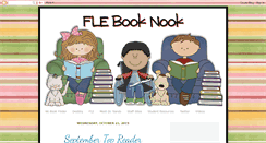 Desktop Screenshot of flebooknook.blogspot.com