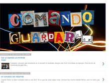 Tablet Screenshot of comandoguardar.blogspot.com
