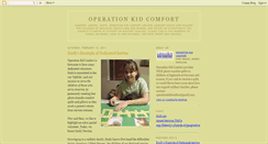 Desktop Screenshot of operationkidcomfort.blogspot.com