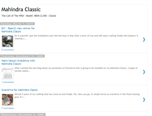 Tablet Screenshot of mahindraclassic.blogspot.com