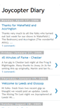 Mobile Screenshot of joycopterdiary.blogspot.com