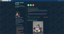 Desktop Screenshot of lesleyjones.blogspot.com