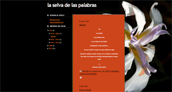 Desktop Screenshot of lagasmoreira-laselvadelaspalabras.blogspot.com