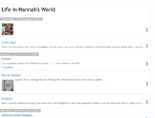 Tablet Screenshot of lifeinhannahsworld.blogspot.com