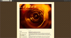 Desktop Screenshot of leydenmusica.blogspot.com