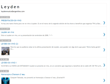 Tablet Screenshot of leydenmusica.blogspot.com