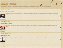Tablet Screenshot of miraclechicken.blogspot.com