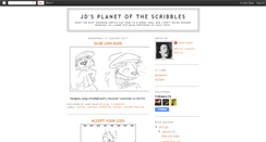 Desktop Screenshot of planetscribbles.blogspot.com