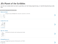 Tablet Screenshot of planetscribbles.blogspot.com