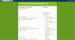 Desktop Screenshot of freemusicdownloaddloadmp3.blogspot.com