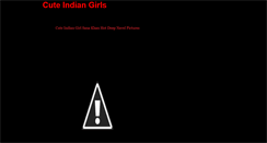 Desktop Screenshot of cute-girls-india.blogspot.com