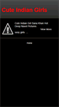 Mobile Screenshot of cute-girls-india.blogspot.com